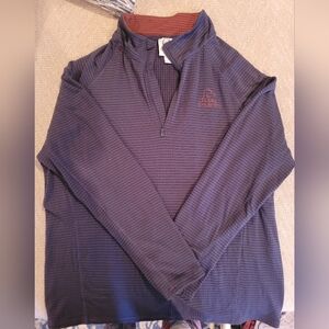 Men's Gray Quarter-Zip Pullover